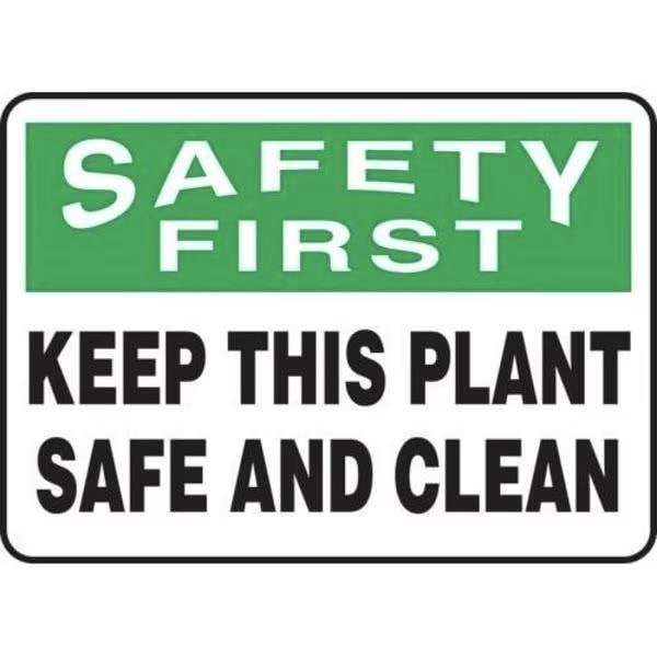 Accuform BILINGUAL Safety Sign SPANISH SBMCAP607VP SBMCAP607VP - main